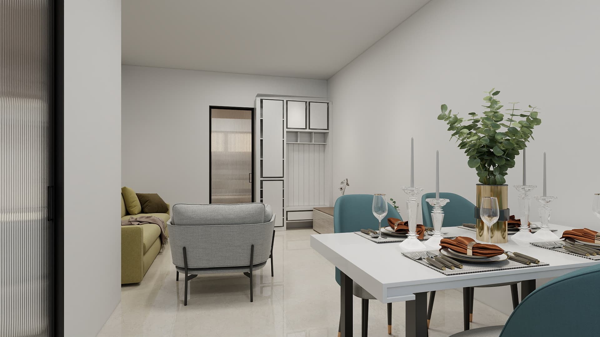 3-комнатная, 79.8 м²