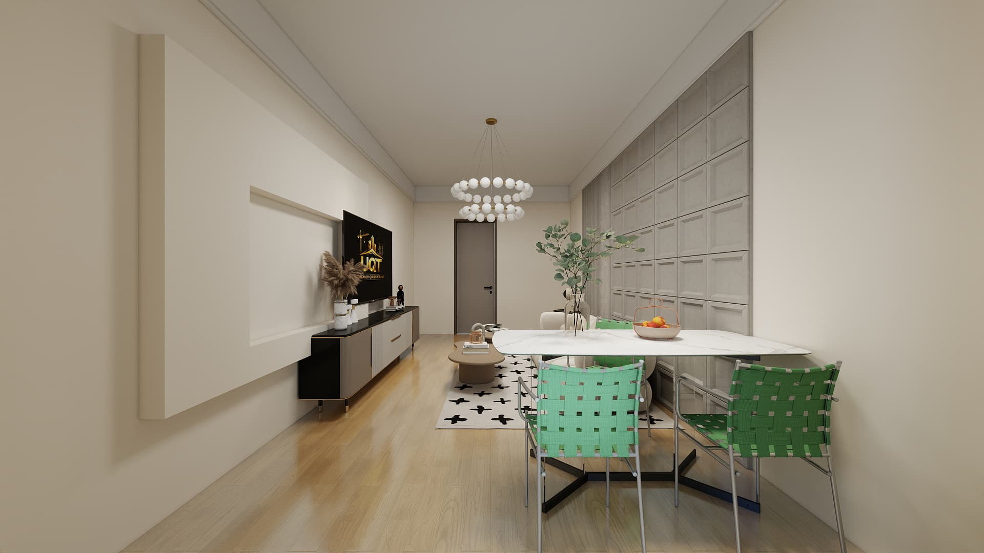 3-комнатная, 71.4 м²